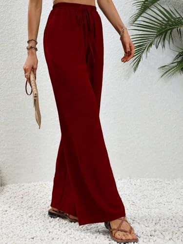 Toplot Trouser For Women || Casual Pants For Women || Loose Fit High-Waist Korean Pants || (Regular Fit | Polyester) (Women-Trou