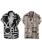 LookMark Mens Cotton Blend Casual Beach Wear Shirts | Stylish Printed Shirts for Men | Comfortable Summer Wear | Party, Vacatio