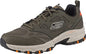 Skechers Men Hillcrest Vast Adventure Outdoors Vegan Overlay Lace Up With Memory Foam Casual Shoes