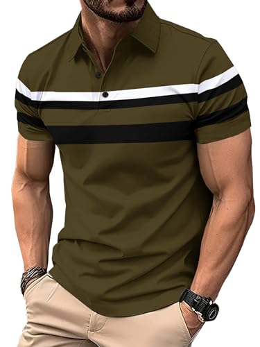 Noble Monk MenS Regular Fit Polo Neck T-Shirt | Half Sleeve | Casual T-Shirt
