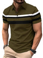 Noble Monk MenS Regular Fit Polo Neck T-Shirt | Half Sleeve | Casual T-Shirt
