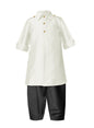 A.T.U.N. (ALL THINGS UBER NICE) Boys Solid Full Sleeve Pathani Suit Set | Kurta and Pyjama Set | Ethnic Clothing Set for Festiva