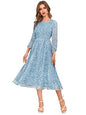 Toochki Kurti For Women | A Line Kurti |Latest Women Kurti | Sky Blue Trendy Kurti | One Piece | Fit & Flared | Floral Printed K