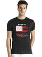 ADRO Men's USA American Flag Printed Cotton T-Shirts (RNR-M-NWW-BL_Black_XL)