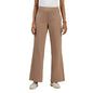 BlissClub Work-to-Wine Twill Flare Pants, Twill Pattern, Cotton Pants, Breathable and Stretchy,Tall Above 55