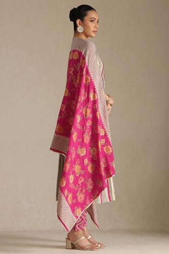 Soch WomenS Viscose Muslin Salwar Suit Set (Ews5Cd21970_Grey