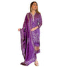 Fashion Basket Wedani Chanderi Kurta Set For Women Purple