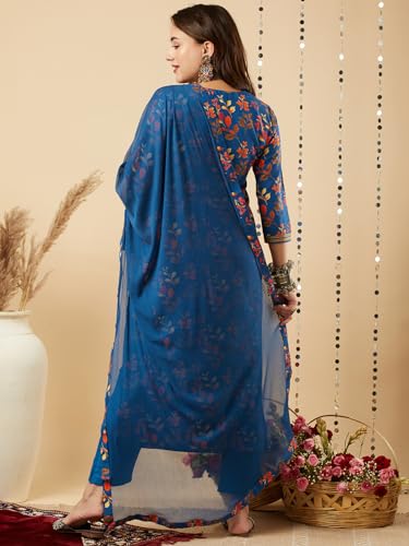ANNI DESIGNER Women Kurta and Pant with Dupatta