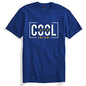 ADRO Just Be Cool Design Printed T-Shirts for Men & Women (RNR-S35-JBA-RB_Royal Blue_XL)