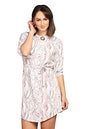 Leriya Fashion Western Dress for Women || Rayon Marble Printed Short Dresses for Women || Front Plated Neck with Buckle || Casua