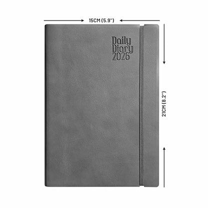 Anupam Flxy 2026 Diary With Dates - A5 80 Gsm Paper 2026 Daily Planner Full Page Per Day With Monthly Calendar, 365 Days New Yea