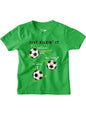 Bon Organik Boys Graphic Printed Round Neck Cotton T-Shirt Green