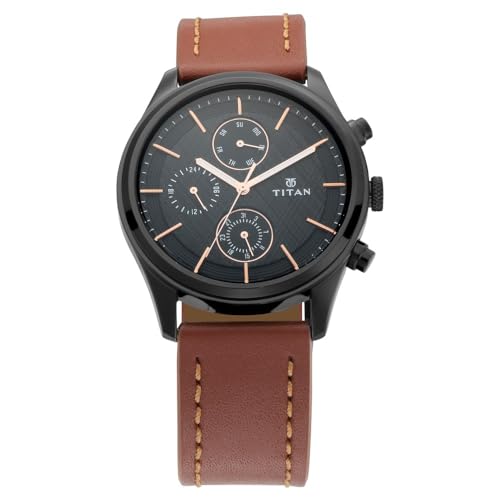 Titan Neo Iv Analog Black Dial Men'S Watch Nm1805Nl01/Nn1805Nl01/Np1805Nl01
