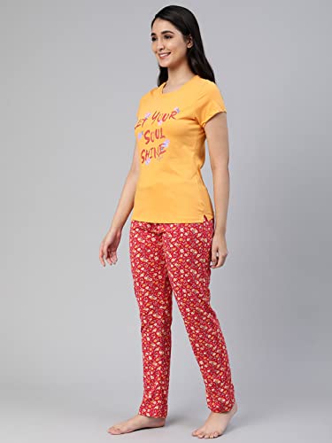Lyra 701 Premium Cotton Printed Night Suit For Women