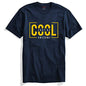 ADRO Just Be Cool Design Printed T-Shirts for Men & Women (RNR-S35-JBA-NB_Navy_XL)