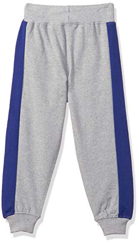 T2F Boys Regular Fit Mid Rise Track Pant Grey