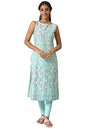 Aurelia Women'S Cotton Regular Kurta (22Aua13343-504094_Blue