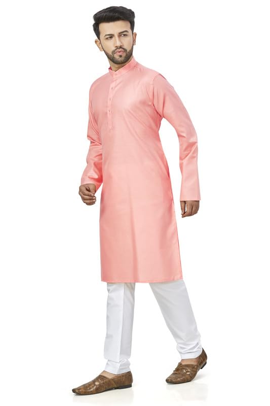 Be Active MenS Cotton Regular Shirt (N2-Rfsk0001-Set_Baby Pink