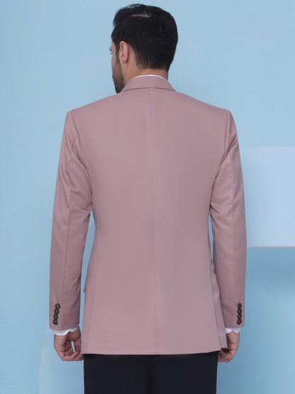 Favoroski Tuxedo Formal Blazers For Men With 2 Pockets | Rayon Slim Fit Single Breasted Blazer | Semi Ethnic Wear Tuxedos | Soli