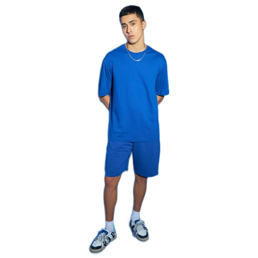 Bewakoof X Streetwear Mens Blue Oversized T-Shirt