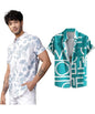 LookMark Mens Cotton Blend Casual Beach Wear Shirts | Stylish Printed Shirts for Men | Comfortable Summer Wear | Party, Vacatio