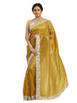 Libas Womens Embroidered Silk Blend Saree With Blouse Piece