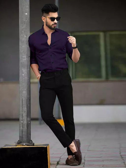 Pinkmint Cotton Blend Casual Shirt for Men Combo Shirt for Formal Wear, Regular Home Wear