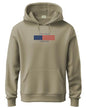 ADRO Men's Cotton Blend Neck Hooded Sweatshirt (H24-FLAG-BE-2XL_Beige)