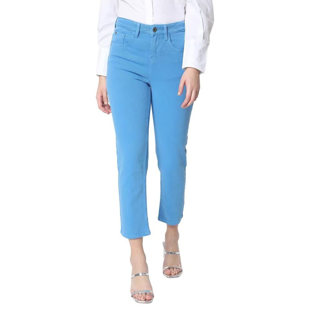 Vero Moda WomenS Regular Jeans (10273705- Blue_30)