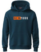 ADRO Men's Cotton Neck Hooded Sweatshirt (H20-M-NKY-SB_Teal_XL)