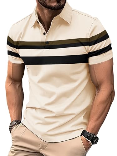 Noble Monk MenS Regular Fit Polo Neck T-Shirt | Half Sleeve | Casual T-Shirt