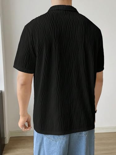 Leriya Fashion Cotton T-Shirt For Men  Soft Breathable Fabric | Regular Fit Half Sleeve Collar Tee For Summer Casual Wear (Avail