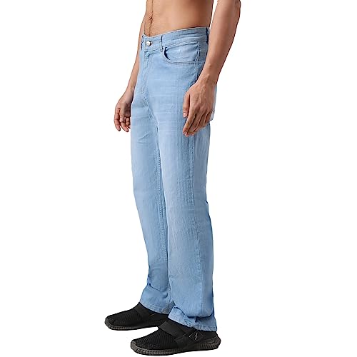 Kotty MenS Cotton Lycra Blend Relaxed Fit Mid Rise Jeans