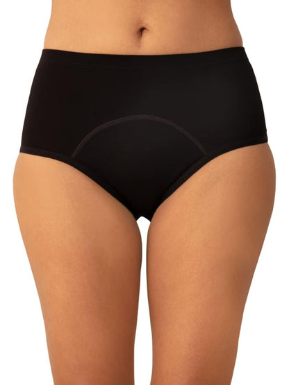 Nykd (Nyp271 Sustainable Bamboo Cotton Period Panty For Women | Leakproof, Anti Odor & Anti Bacterial Underwear With High Absorb