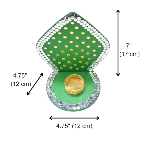 Deepjyoti Diya - Green