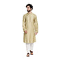 Fabindia Men Silk Slim Fit Long Kurta Viscose_Xs Gold