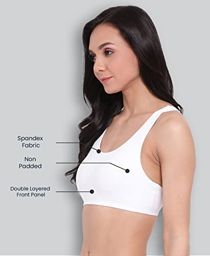 Lyra 541 Premium Cotton Non-Padded Beginners Bra For Women