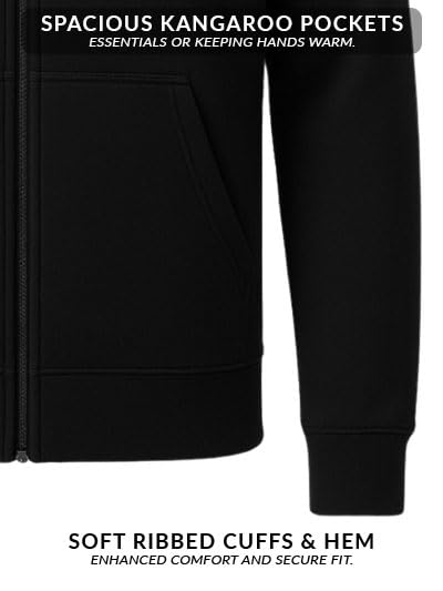 ADRO Zipper Hoodies | Sweatshirt with Zipper | Jackets for Men | Mens Zipper Hoodie | Hoodie | ZHH-24-PLN
