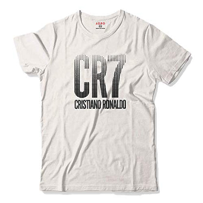ADRO Design Printed T-Shirts for Men & Women (RNR-S35-CR07-WH_White_XL)