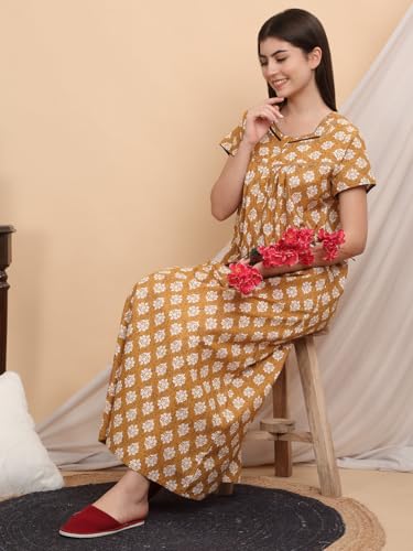 Sweet Dreams Women Printed Night Dress