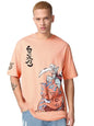 Bewakoof Official Naruto Merchandise Aero Senin Mens Graphic Print Oversized Fit Half Sleeve Round Neck Cotton Jersey T-Shirt_6