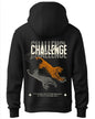ADRO Mens Abstract Design Backside Printed Hoodies in Premium Cotton Fleece 340 GSM (H23-M-CHL-BL-2XL_Black)