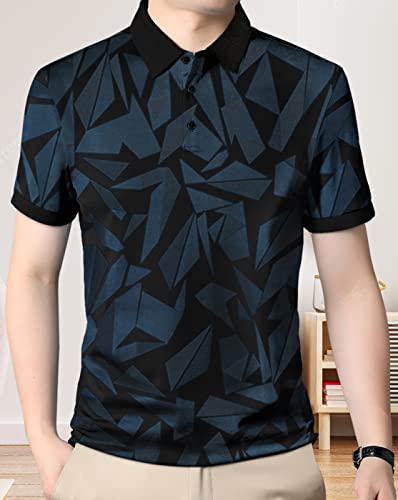 EYEBOGLER Geometric Printed Men Tshirt