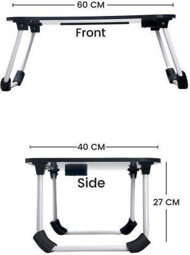 Yajnas Wooden Multipurpose Foldable Laptop Table With Cup&Tab Holder|Table Holder Study Table,Breakfast Table,Foldable And Porta