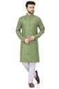 Be Active 100% Cotton Stylish Trendy Solid Pattern Full Sleeve Comfortable MenS Kurta Pyjama Set Gives Rich Look Rfsk0001_31_Se