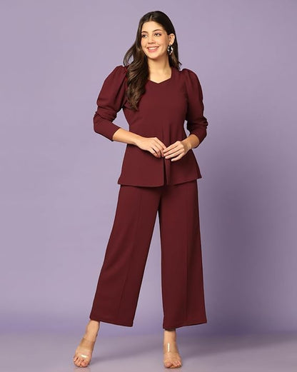 Greciilooks Spandex Ethnic Wear Co Ord Set For Women