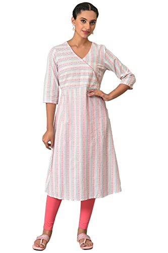 Aurelia Women Cotton Regular Kurta & Tight