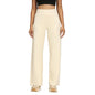 BlissClub Womens RibSupreme Wide Pants, High-Rise Waistband, Back Pockets, Wide Silhouette, Luxurious Feel,Regular Variant Below
