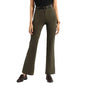 BlissClub AM:PM Air Flare Trousers Cotton for Women Above 55 ft Tall | Bootcut Trousers and Formal Pants for Women Office wear