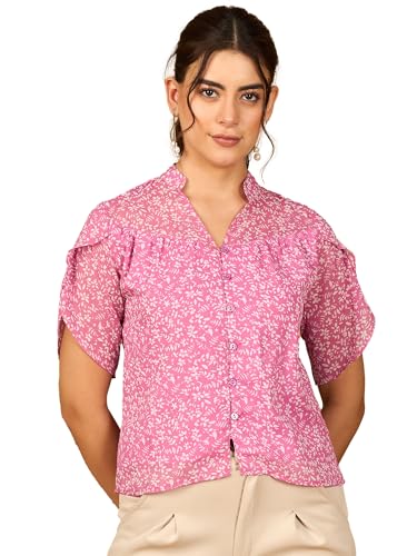 Rare Womens Floral Regular Fit Shirt (EP7554G